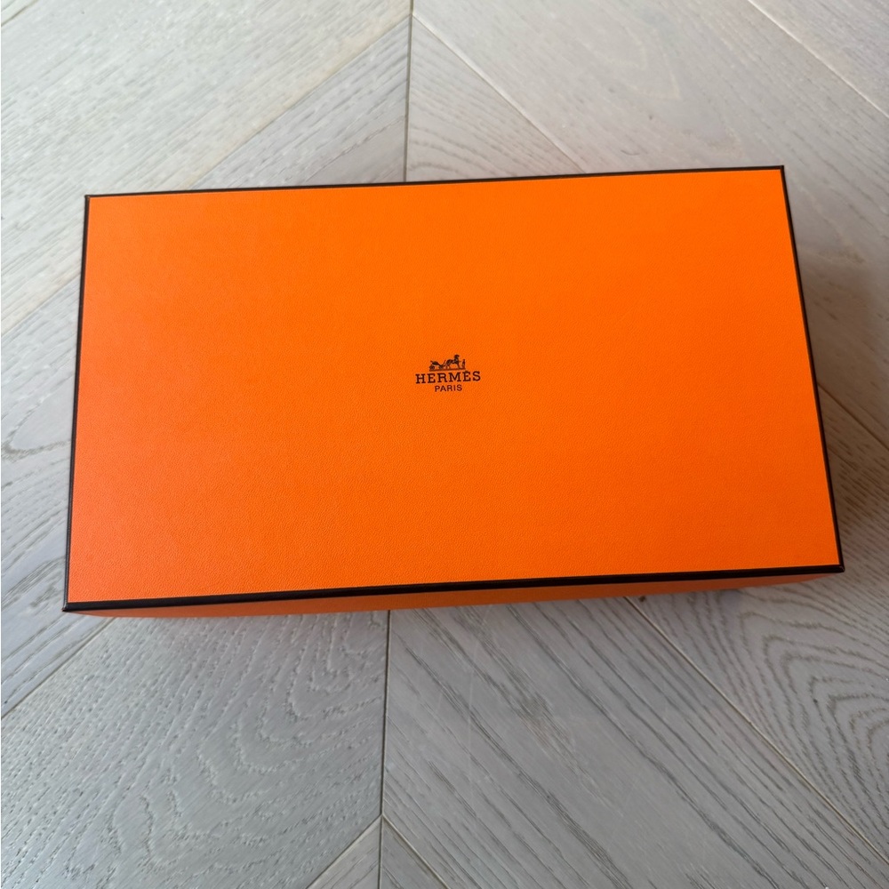 Hermes Orange shoe box